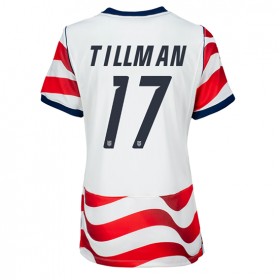 Förenta stater Malik Tillman #17 Hemmakläder Dam VM 2026 Kortärmad